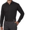 Men's Dress Shirt Regular Fit Poplin Solid