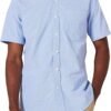 Men's Regular-Fit Short-Sleeve Pocket Oxford Shirt
